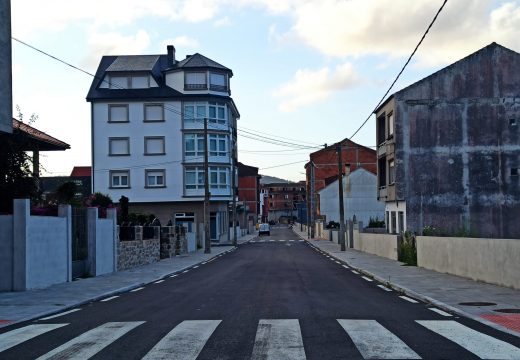 Camariñas finaliza a reurbanización da rúa Río do Prado